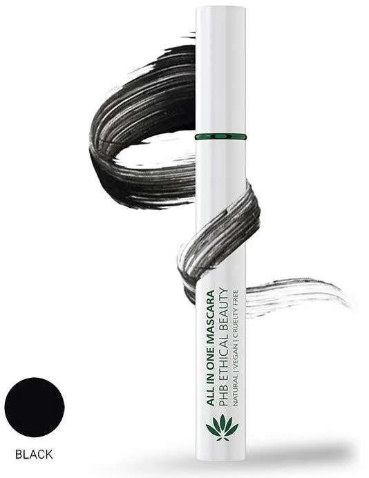 All in One Natural Mascara - Black