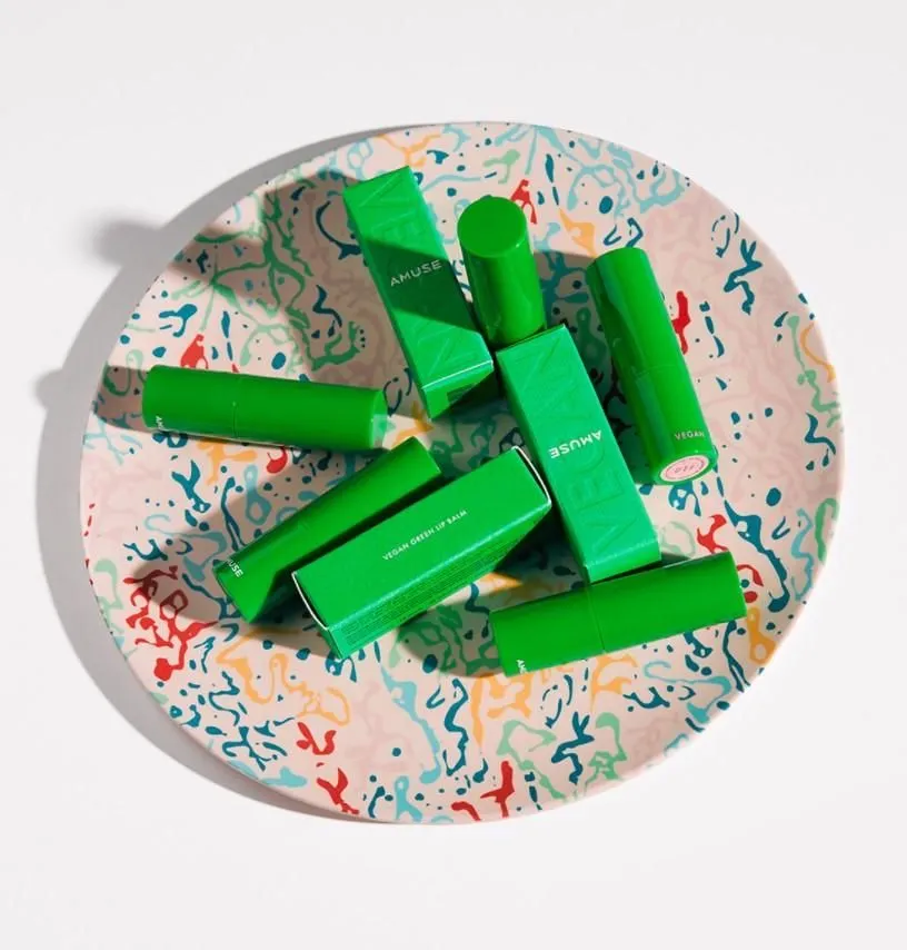 AMUSE Vegan Green Lip Balm 3.5g