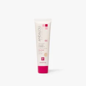 Andalou Naturals: Sensitive 1000 Roses CC Color   Correct Sheer Beige SPF 30