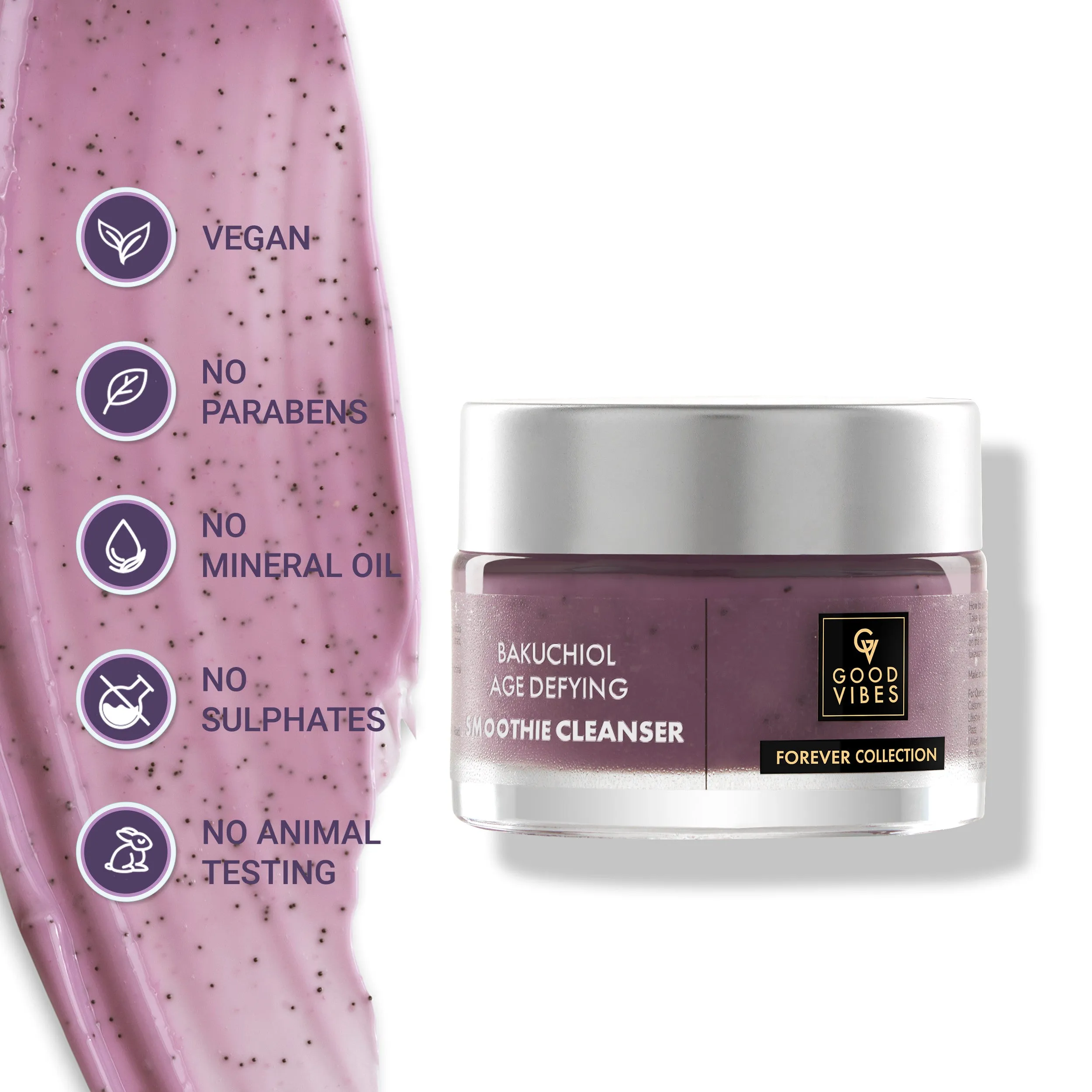 Bakuchiol Age Defying Smoothie Cleanser