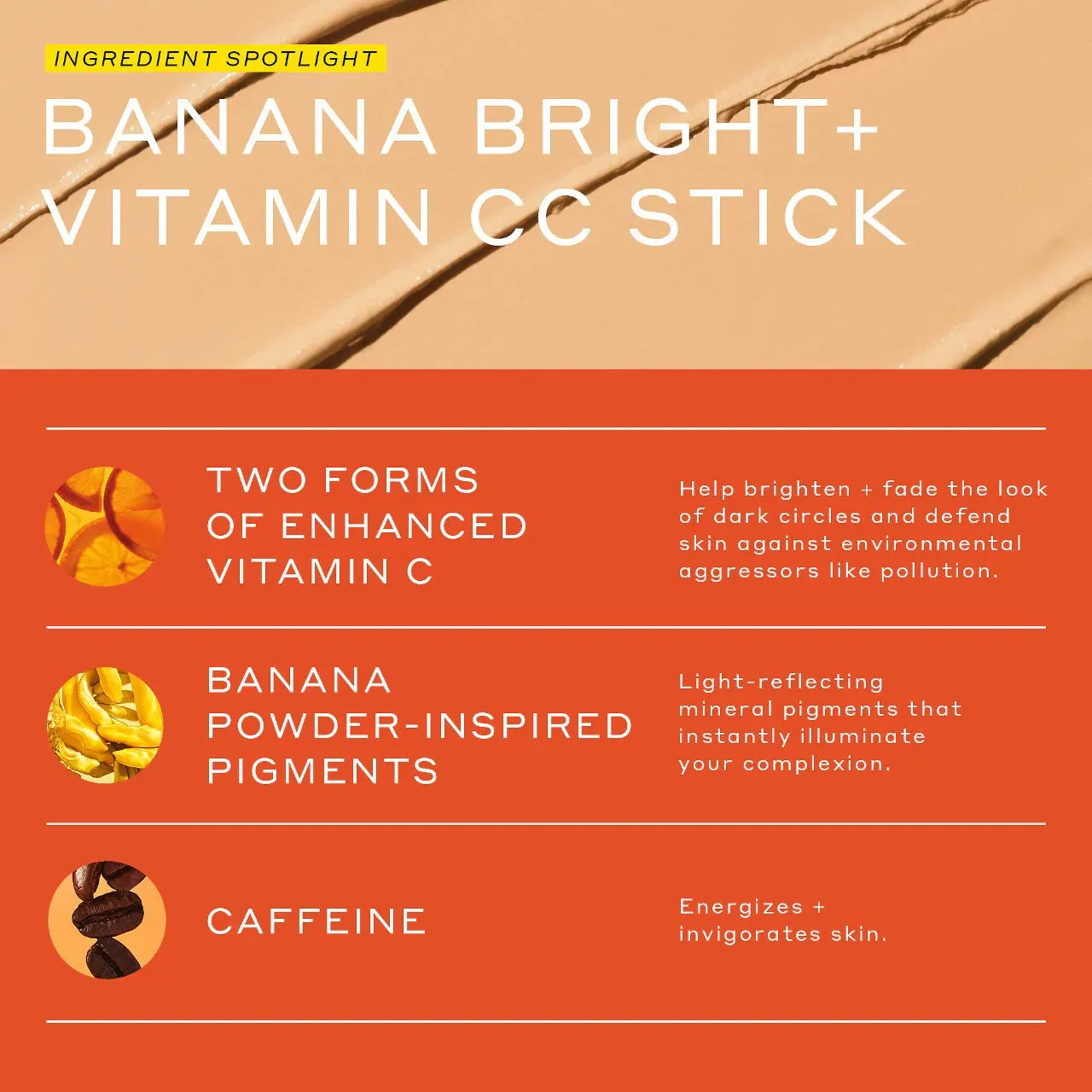 Banana Bright  Vitamin CC Eye Sticks for Dark Circles