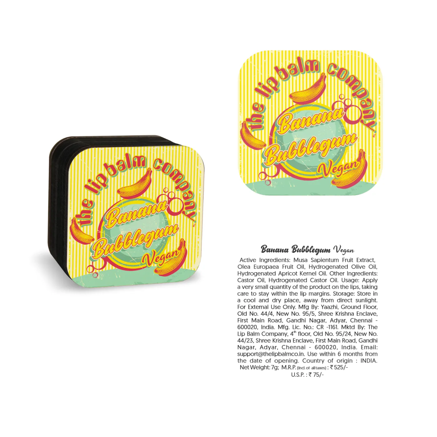 Banana Bubblegum Lip Balm