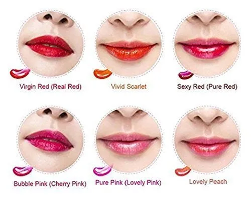 Berrisom 6 Colors My Lip Tint Pack Set 15g Lips Tattoo 12 Hours Lasting