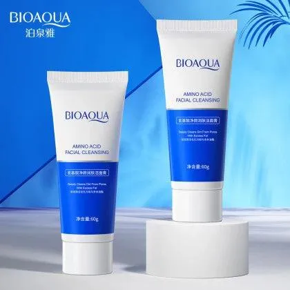 Bioaqua Amino Acid Facial Cleansing Deep Moisturizing Anti-Spots Cleanser 60g