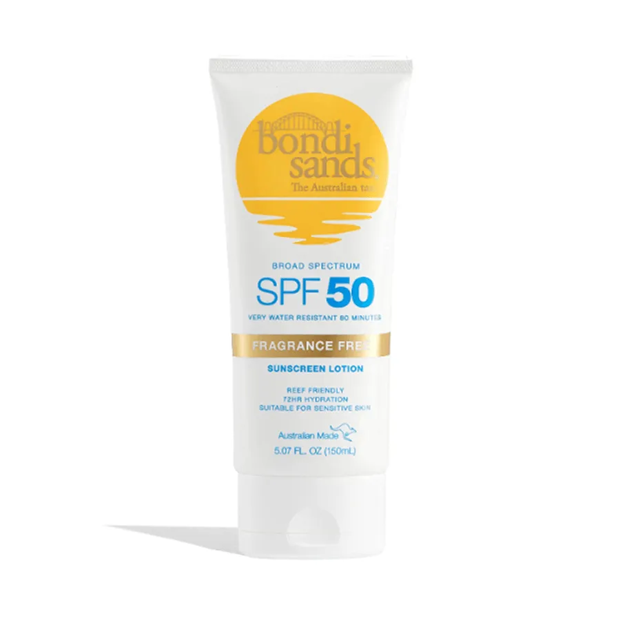 Bondi Sands SPF 50  Body Sunscreen Fragrance Free 150ml