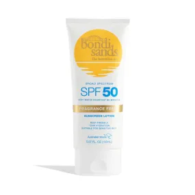 Bondi Sands SPF 50  Body Sunscreen Fragrance Free 150ml
