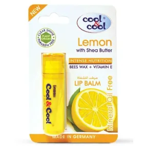 Cool & Cool Lemon with Shea butter Intense Nutrition Lip Balm - 4.6g