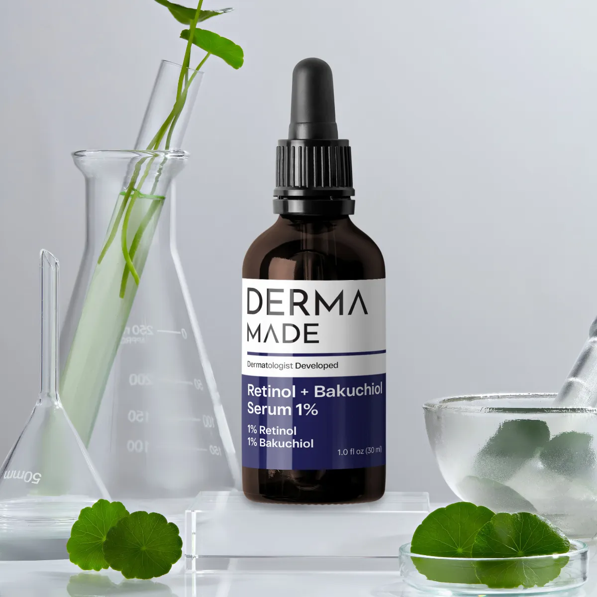 Derma Made Retinol   Bakuchiol Serum 1%