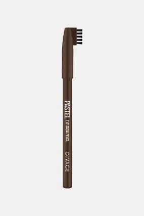 DIVAGE Brown Black Pastel Eye Brow Pencil 1108