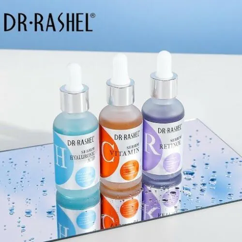 Dr. Rashel Complete Facial Serum Set: 3 Pack