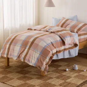 Frankie Flannelette - Marley Gingham Kids Bedding