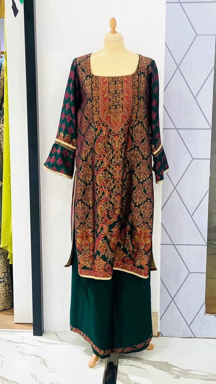Gitasha Emerald Green Ready to Wear