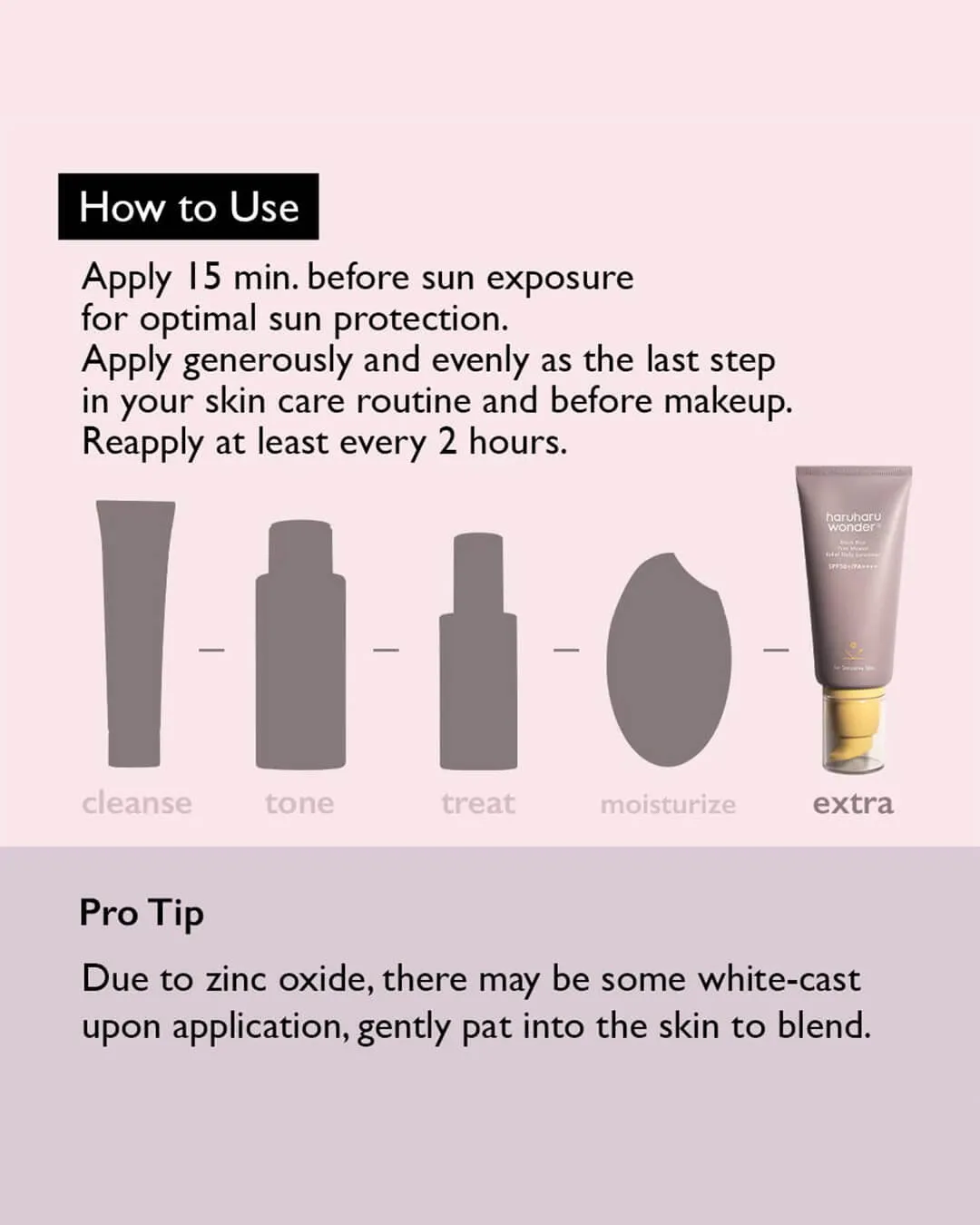 haruharu wonder Black Rice Pure Mineral Relief Daily Sunscreen