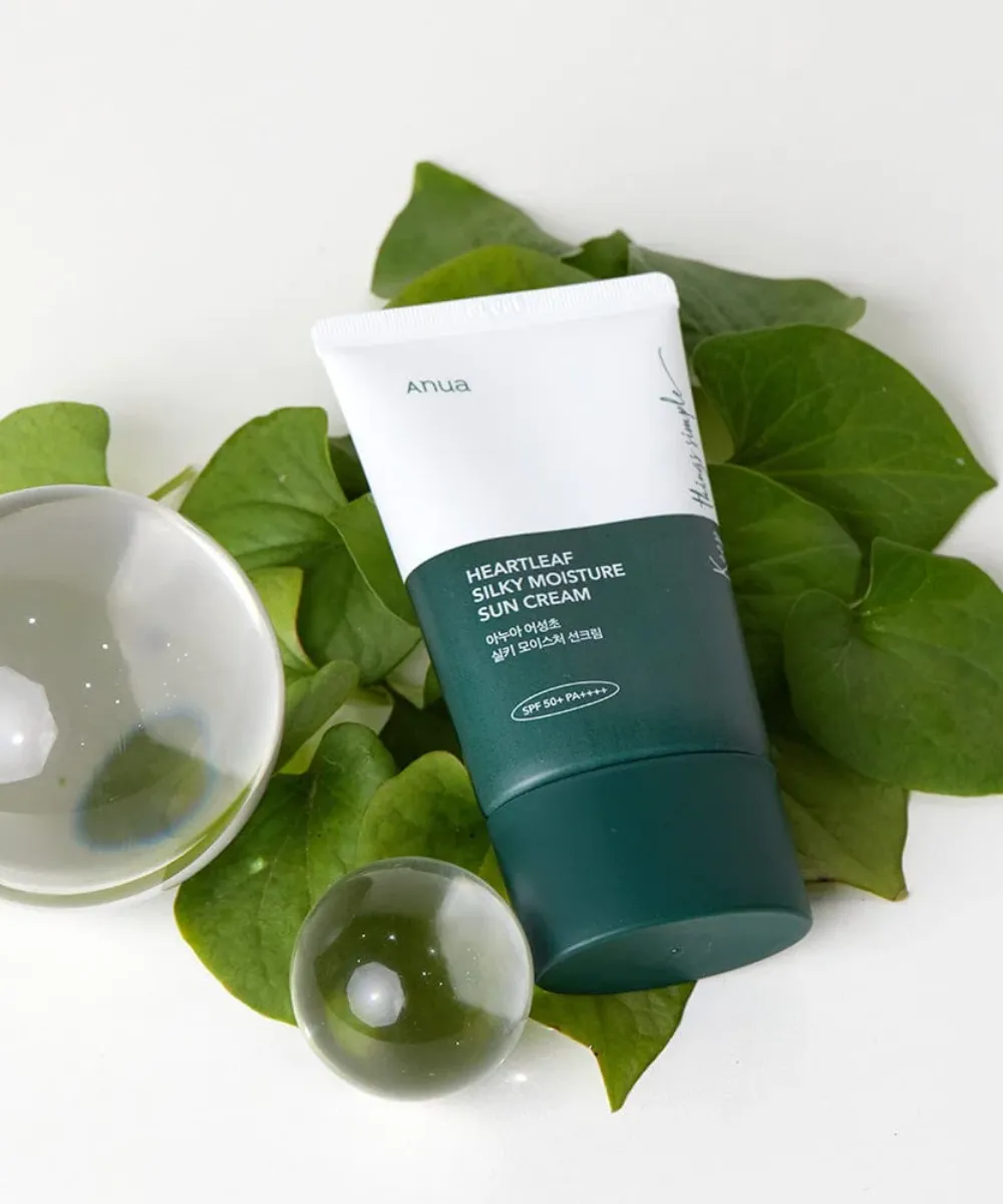 Heartleaf Silky Moisture Sunscreen SPF50  PA    