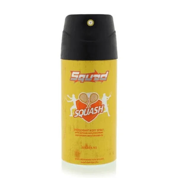 HEMANI SQUAD SQUASH DEODORANT BODY SPRAY 150ML