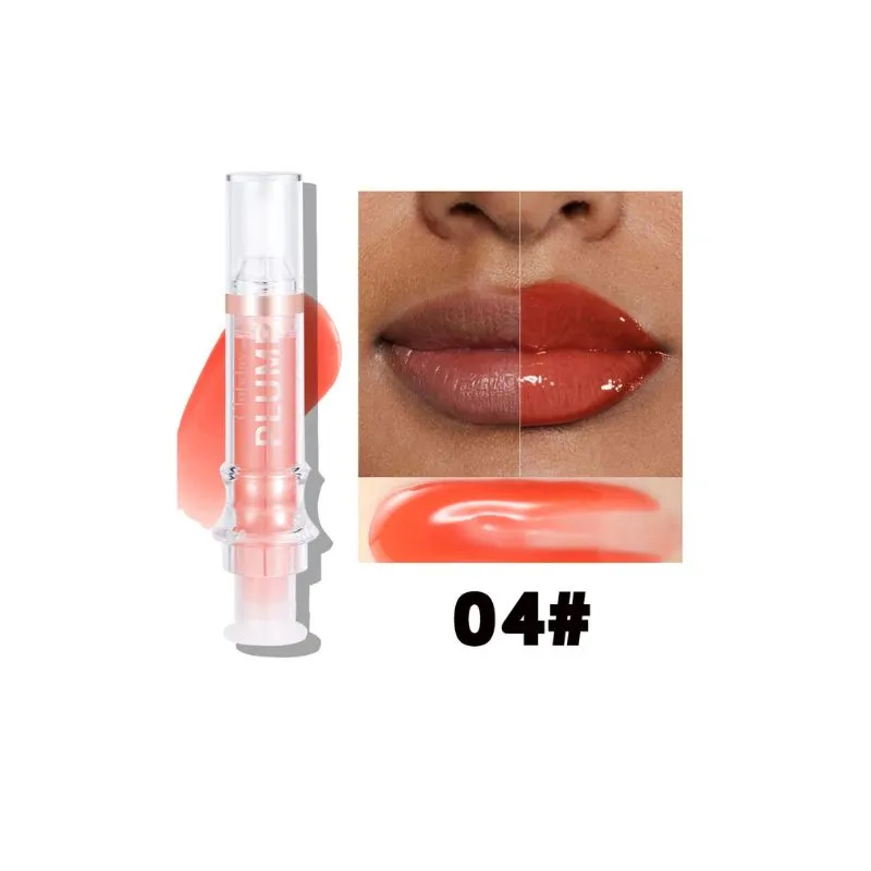 High-Shine Fuller Lip Color Gloss Vitamin E Lip Plumper
