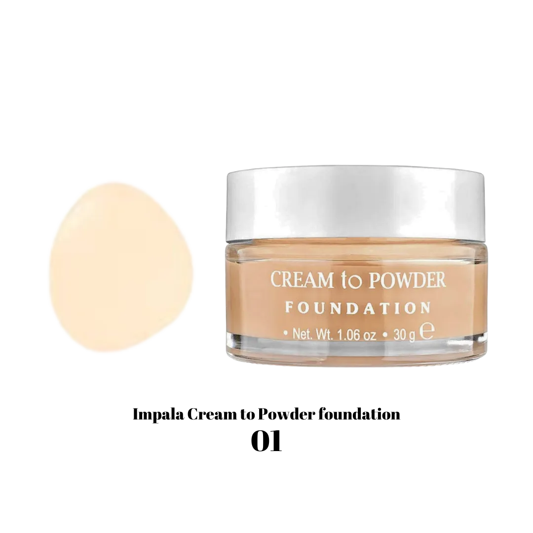 Impala Cream to Powder foundation