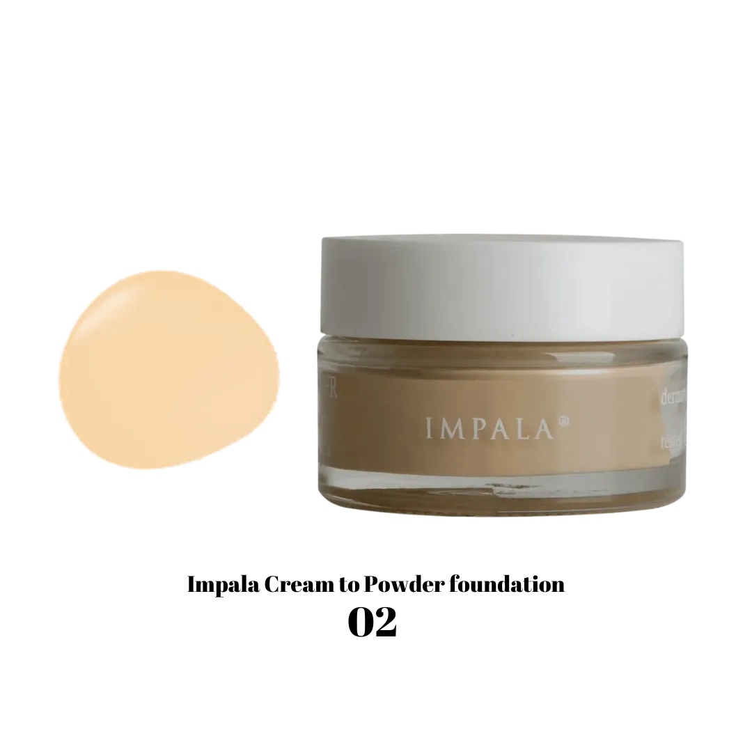 Impala Cream to Powder foundation