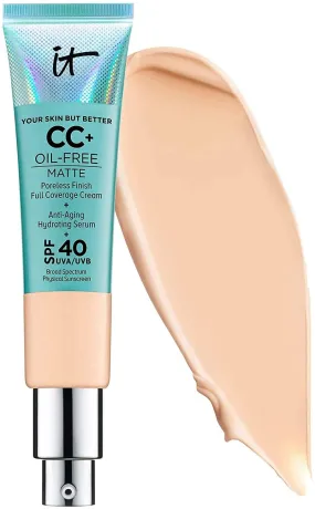 IT Cosmetics - Your Skin But Better CC  Oil-Free Matte with SPF 40 - Light Medium