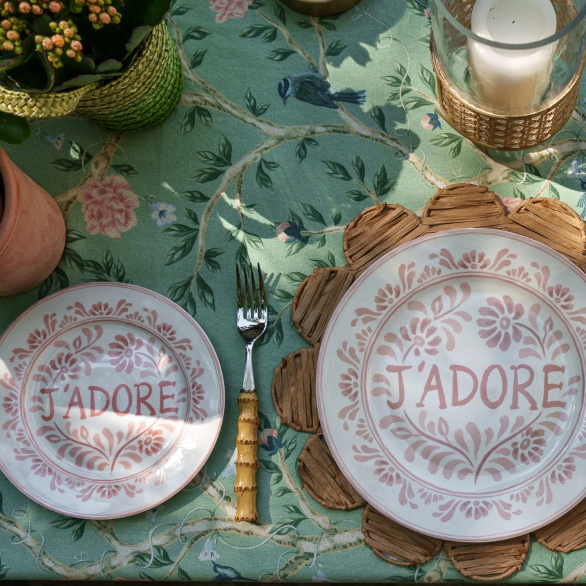 J'adore Blush Dinner Plate