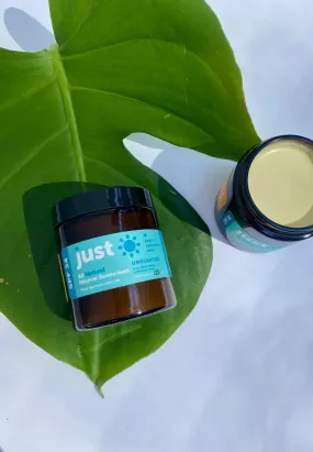 Just Sun - Unscented Mineral Sunscreen Lotion SPF 34