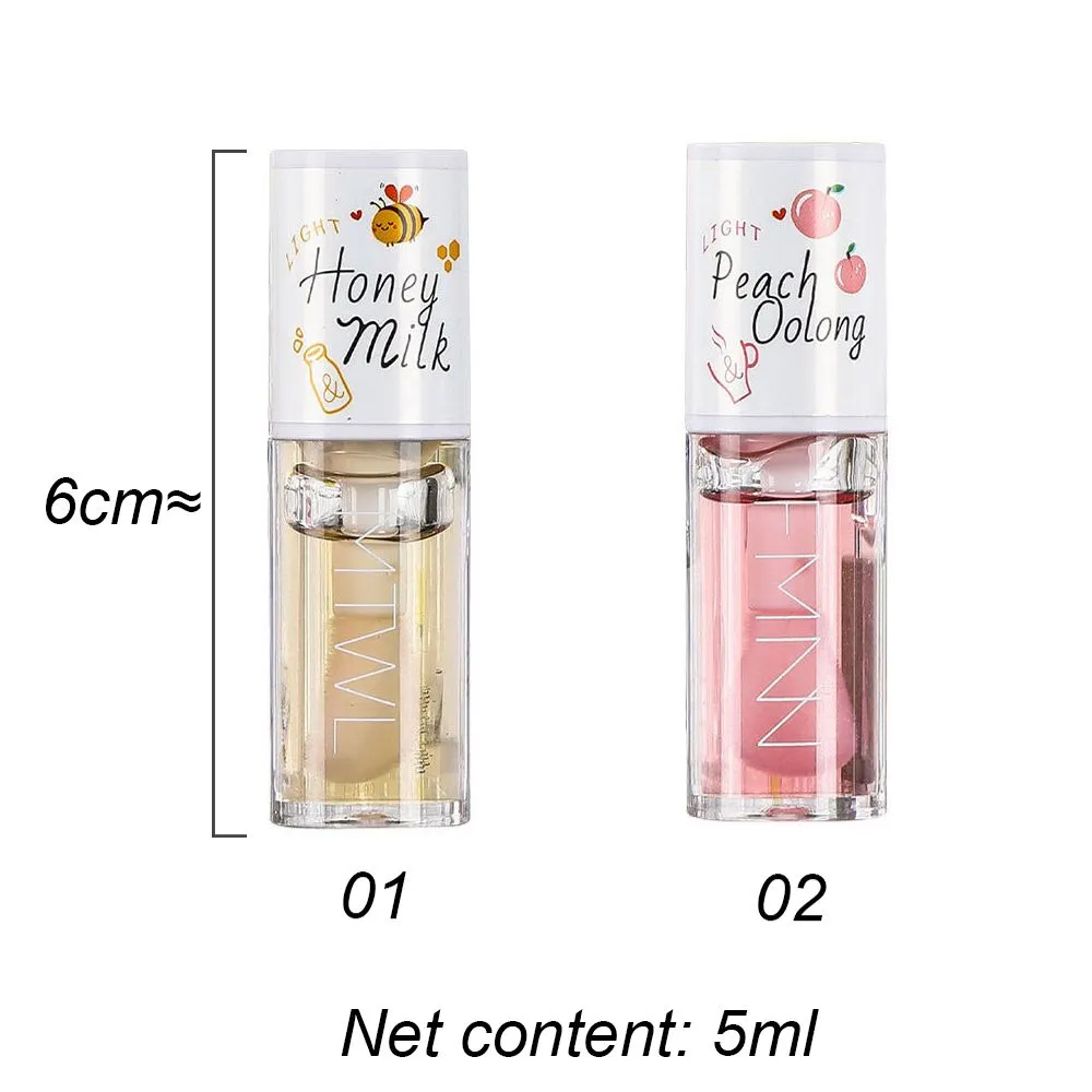 Kawaii Honey Peach Oolong Lip Oil