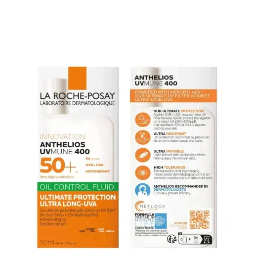 La Roche Posay Anthelios UV-Mune 400 Oil Control SPF50  50ml