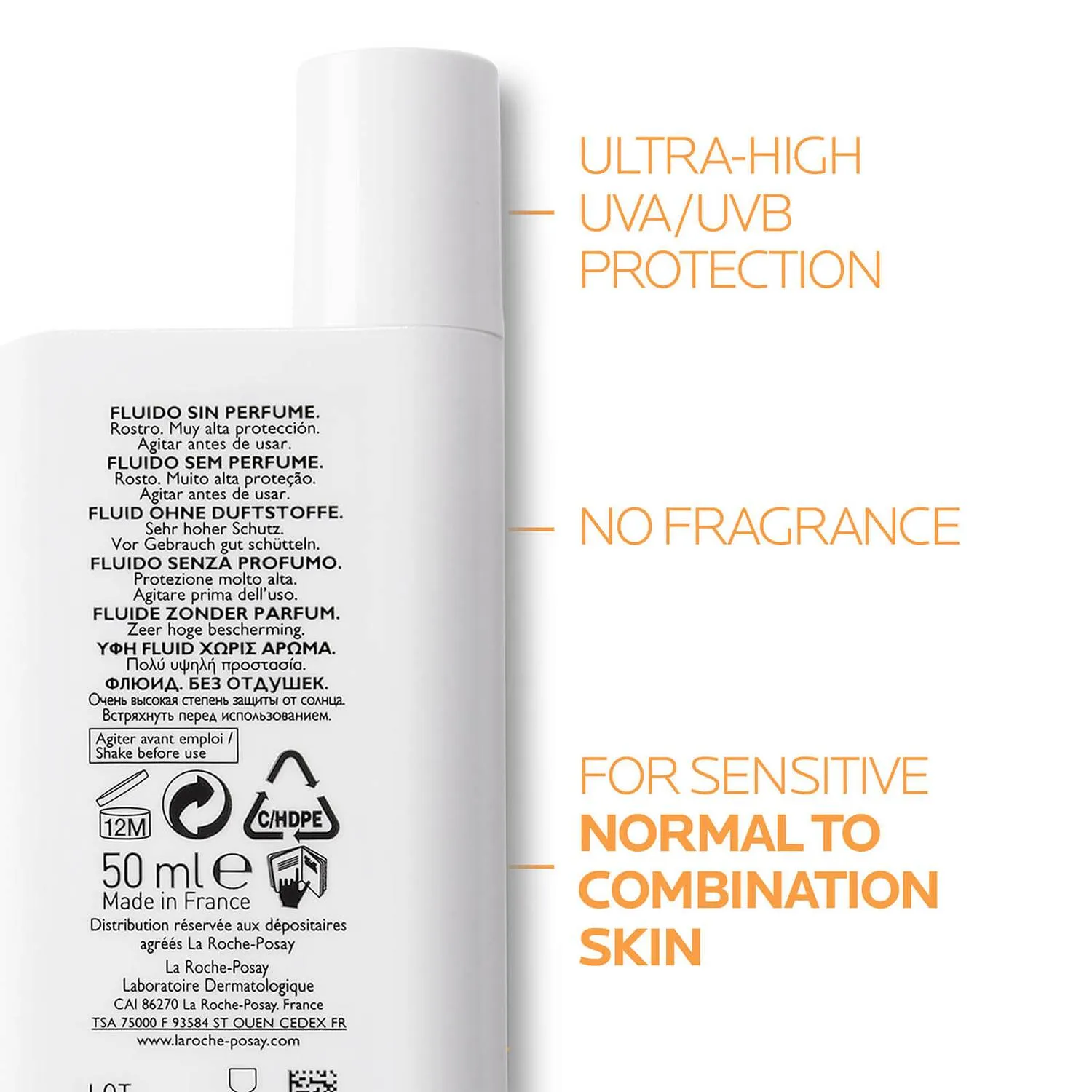 La Roche-Posay Anthelios UVMune 400 Invisible Fluid Tinted SPF50  50ml