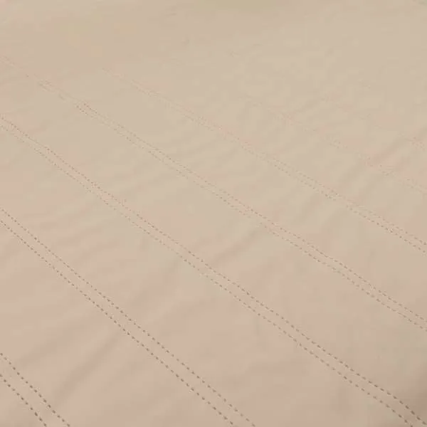 Lahore Fluted Stitched Quilted Blush Pink Velvet Soft Upholstery Furnishing Fabric