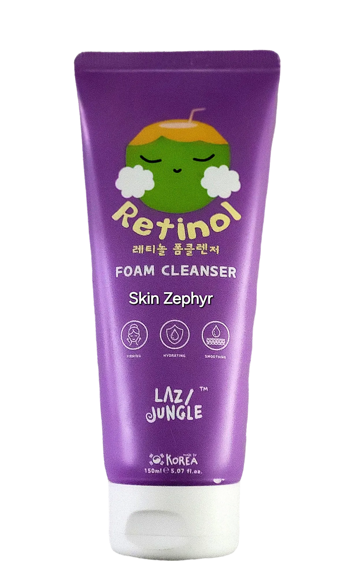Lazy Jungle Retinol Foam Cleanser