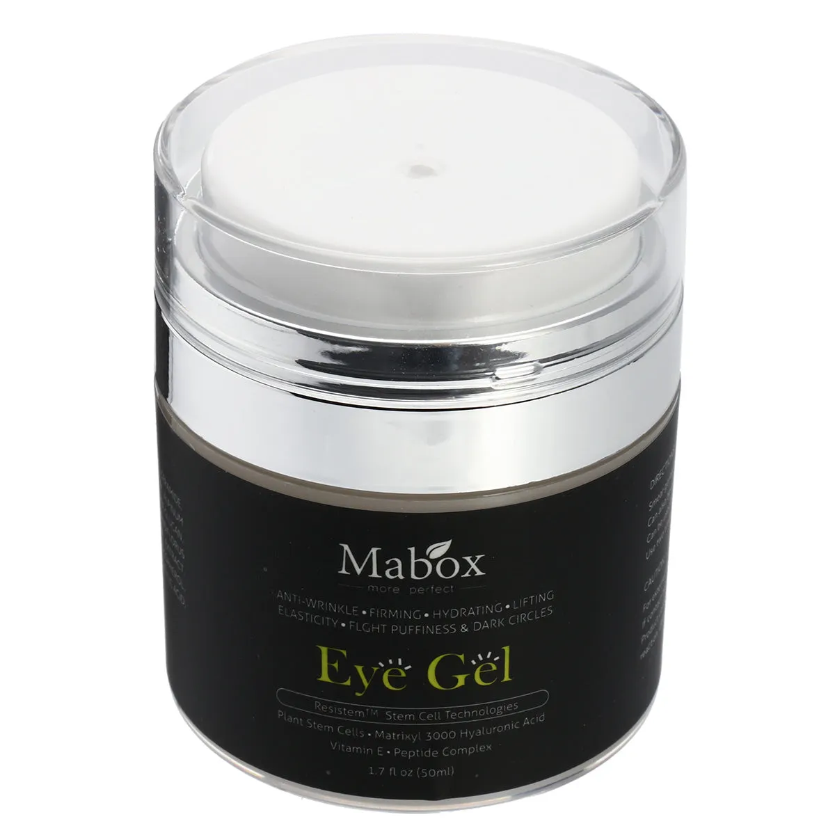 Mabox Eye Gel Cream Anti-Wrinkles Remove Dark Circle Hyaluronic Acid Firming Lightening 50ml