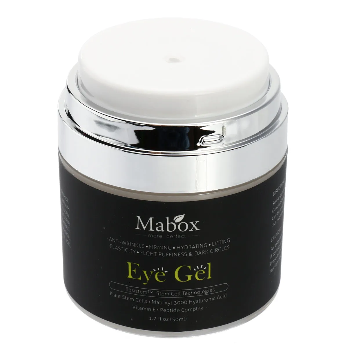 Mabox Eye Gel Cream Anti-Wrinkles Remove Dark Circle Hyaluronic Acid Firming Lightening 50ml
