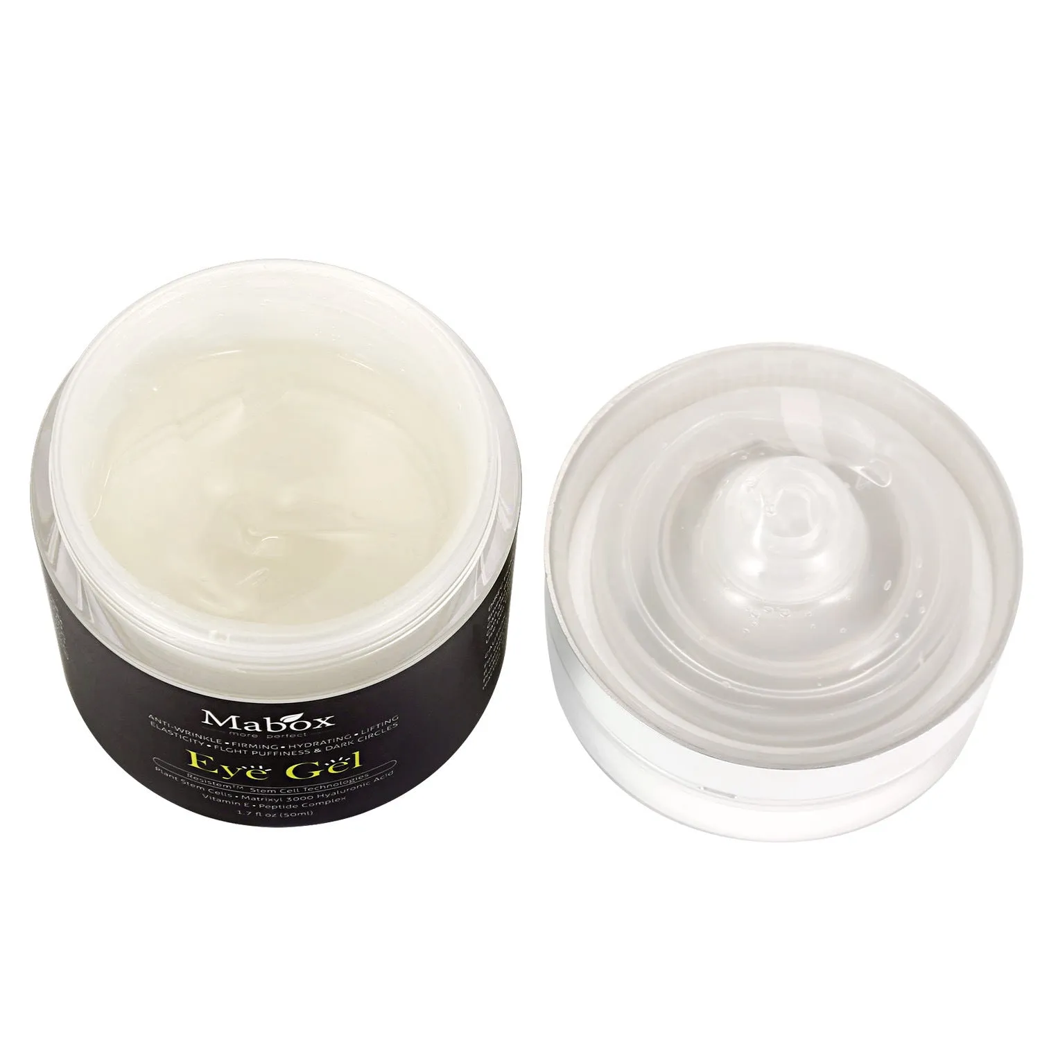 Mabox Eye Gel Cream Anti-Wrinkles Remove Dark Circle Hyaluronic Acid Firming Lightening 50ml
