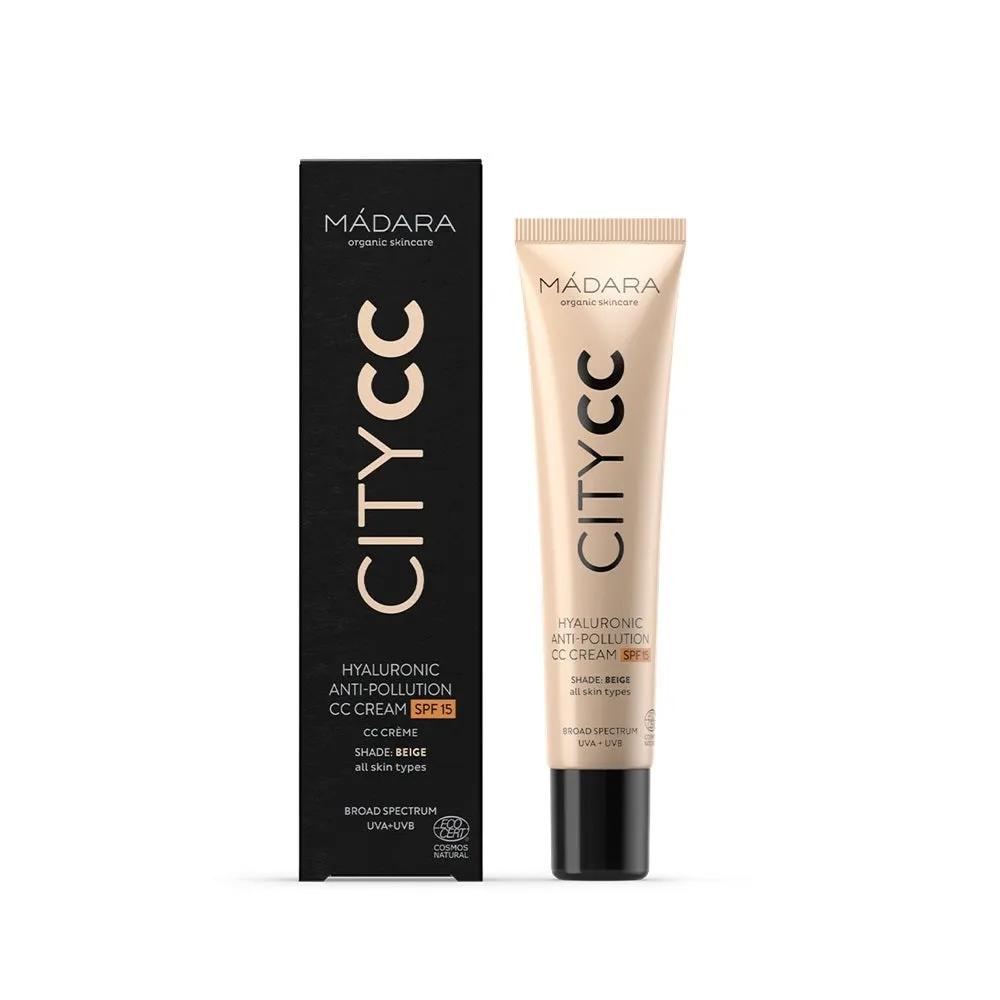 Madara City CC Hyaluronic Anti-Pollution CC Cream SPF 15 40ml