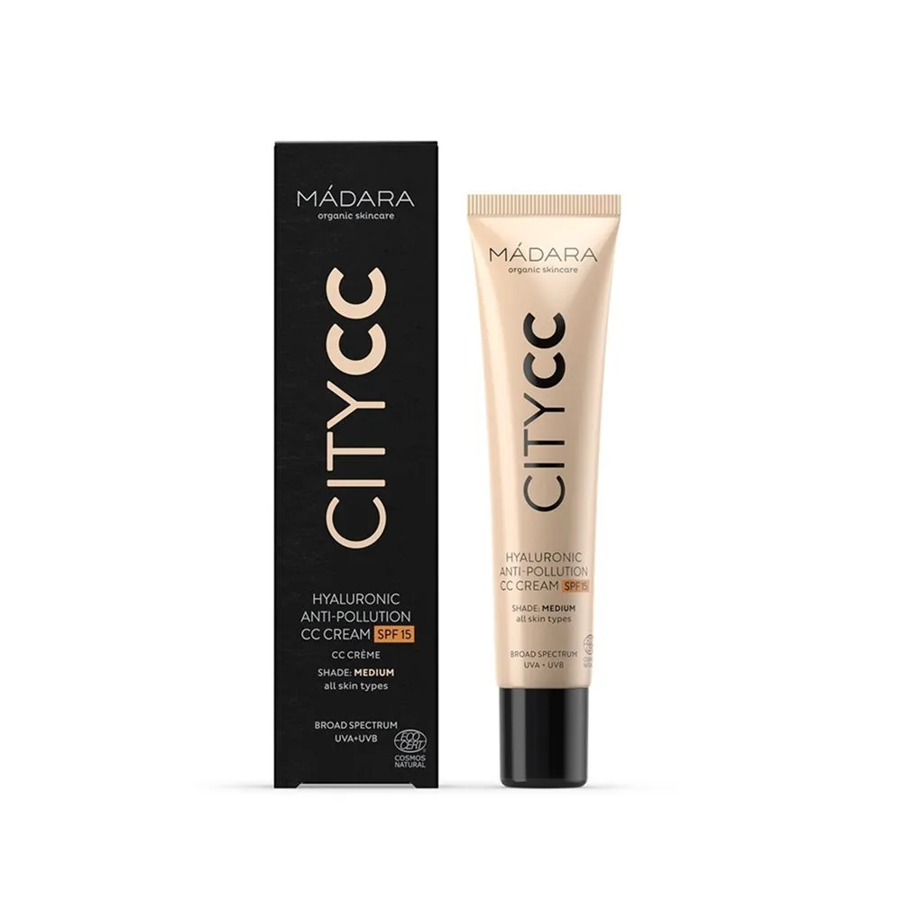 Madara City CC Hyaluronic Anti-Pollution CC Cream SPF 15 40ml