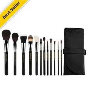 Maestro Complete 12pc. Brush Set with Roll-up Pouch