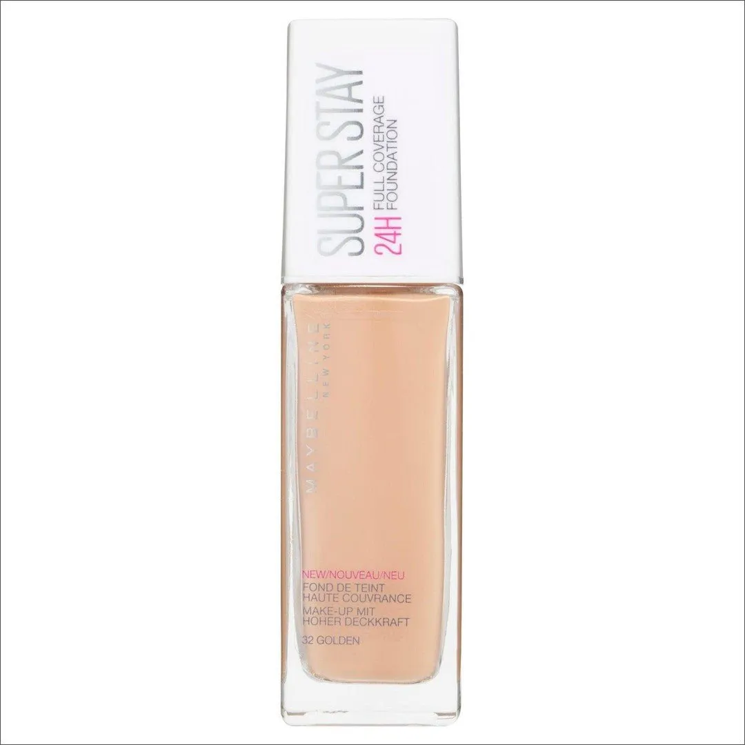 Maybelline SuperStay 24HR Full Coverage Liquid Foundation - Golden 32