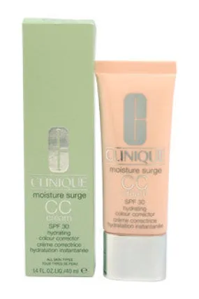 moisture surge cc cream spf30 hydrating colour corrector-verylight-all skintypes by clinique -Unisex