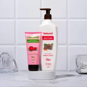 Naturali SPF Combo | Body Lotion & Sunscreen with SPF