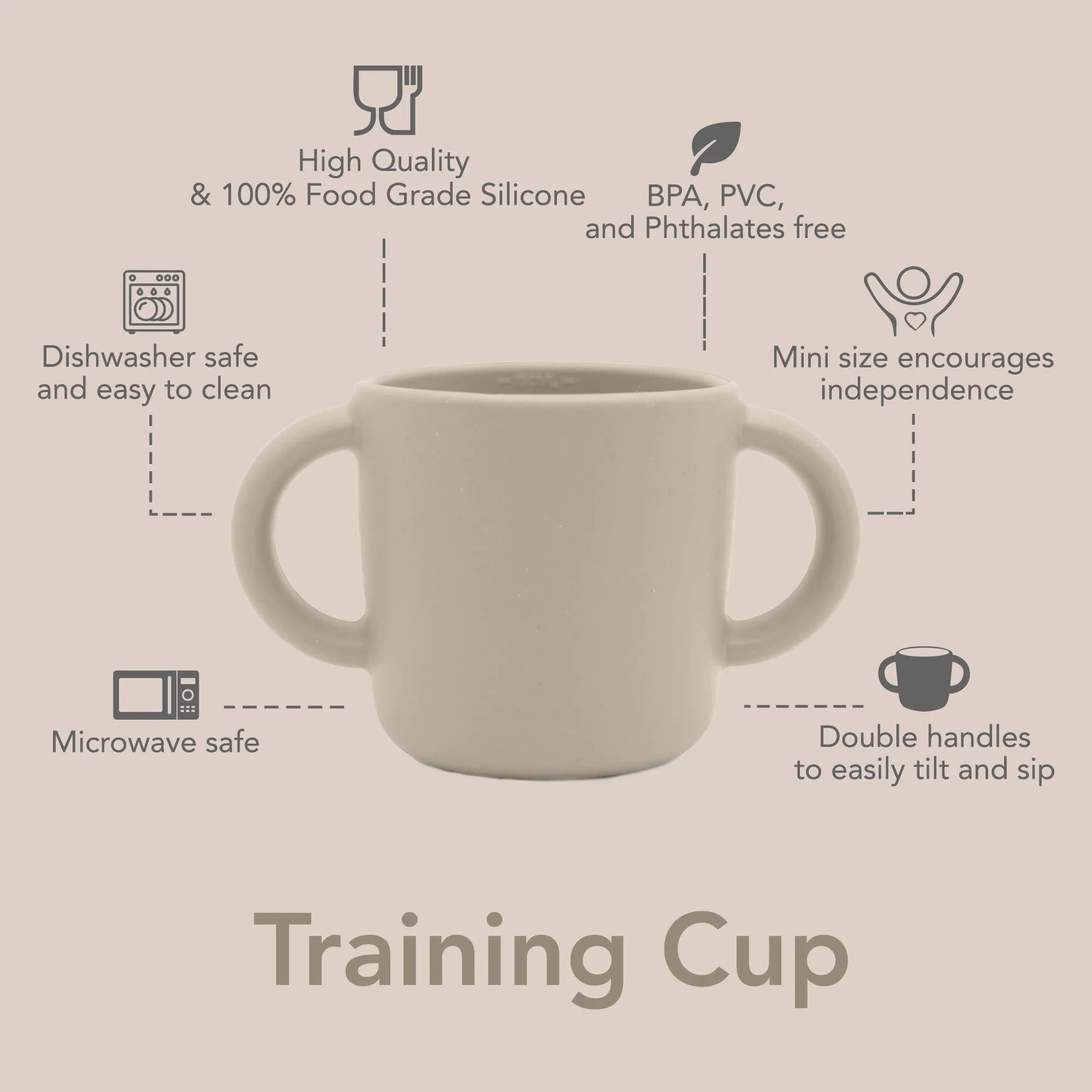 noüka Training Cup - Soft Blush