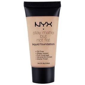 NYX Stay Matte But not Flat Foundation Liquid, Porcelain, 35ml