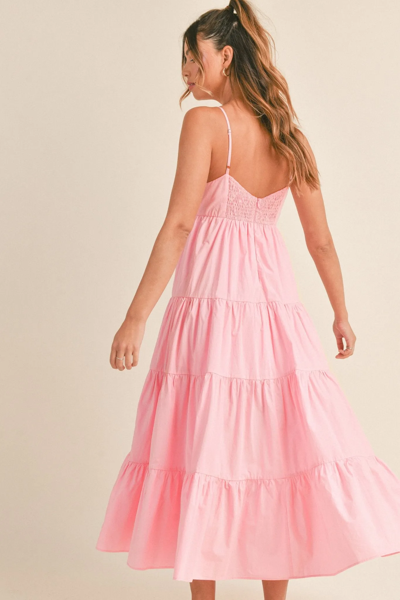 Pink Peony Maxi Dress