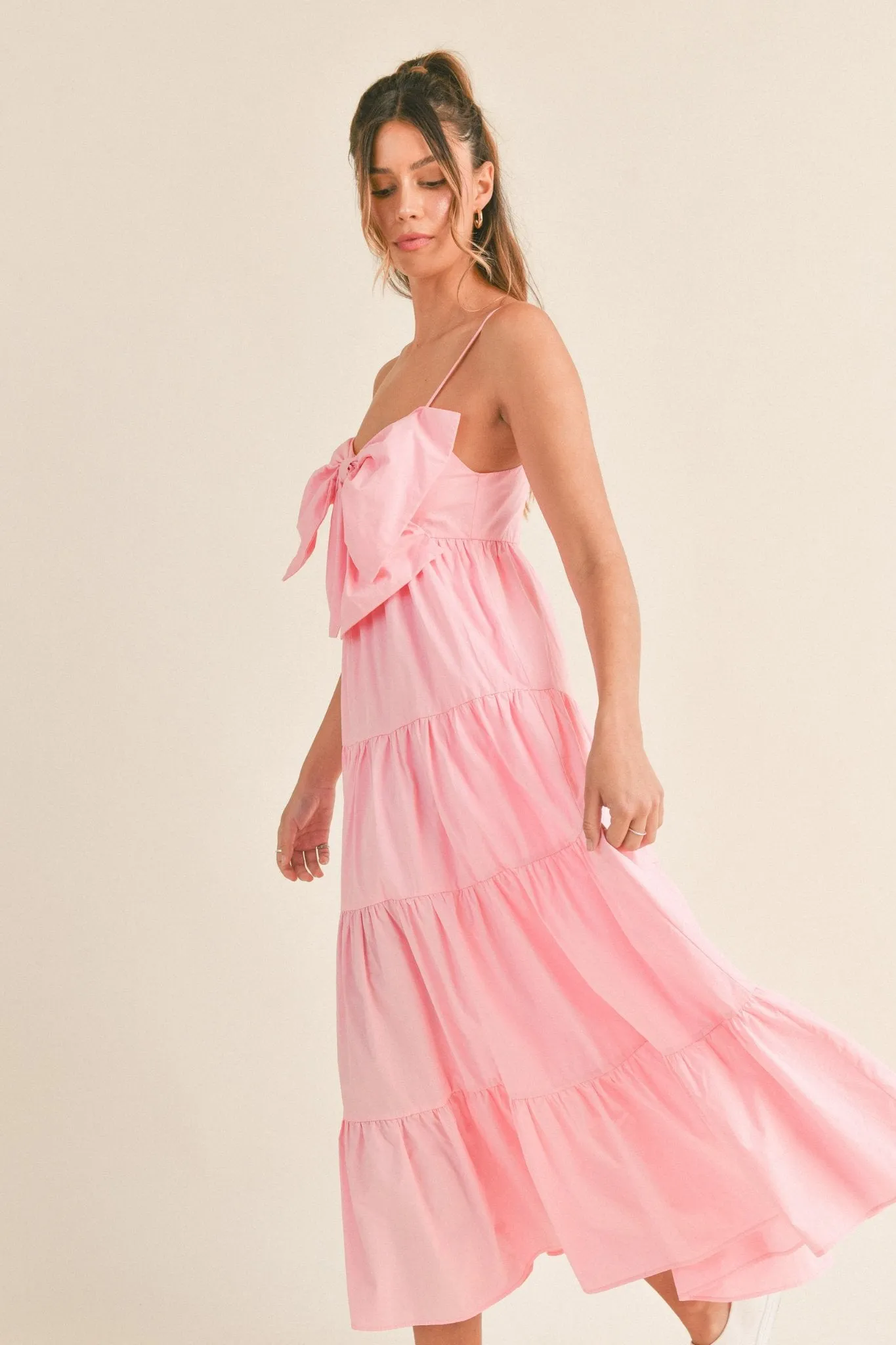 Pink Peony Maxi Dress