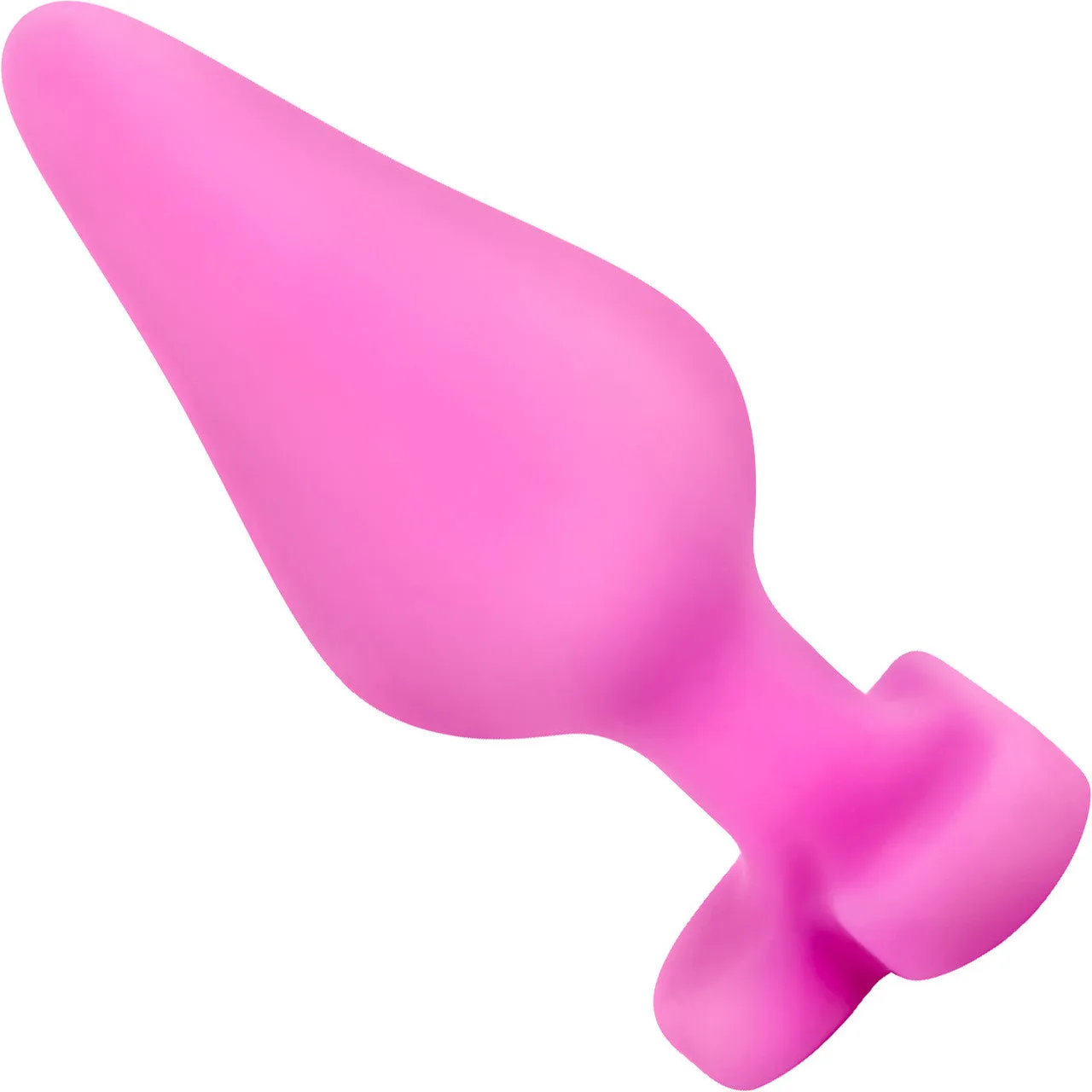 Play With Me Naughtier Candy Heart Silicone Butt Plug By Blush - Ride Me Pink