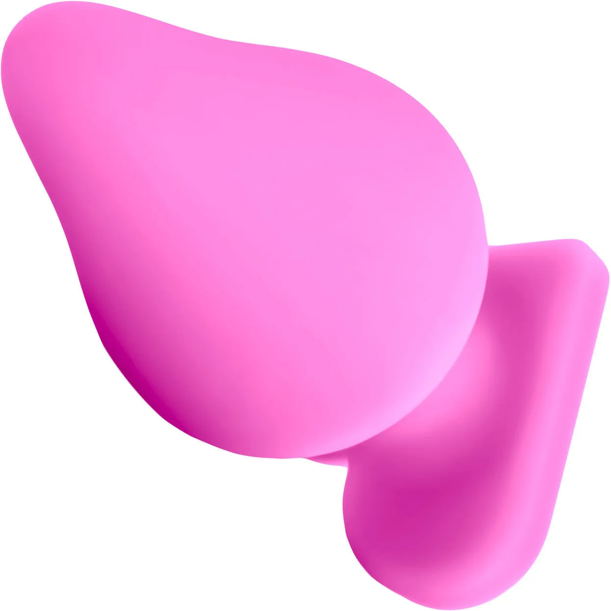 Play With Me Naughtier Candy Heart Silicone Butt Plug By Blush - Ride Me Pink