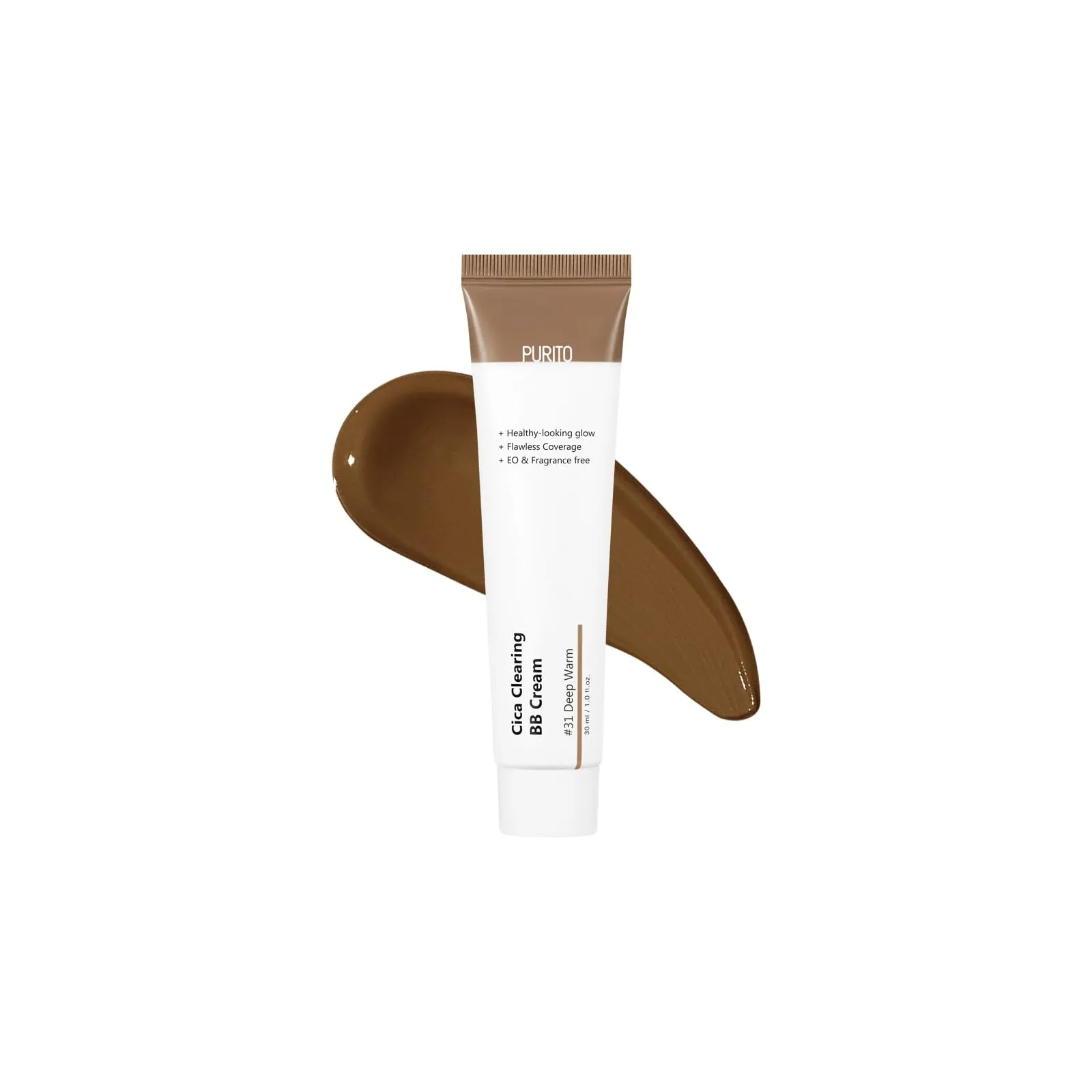 Purito, Cica Clearing BB Cream, 31 Deep Warm, 1 fl oz (30 ml)