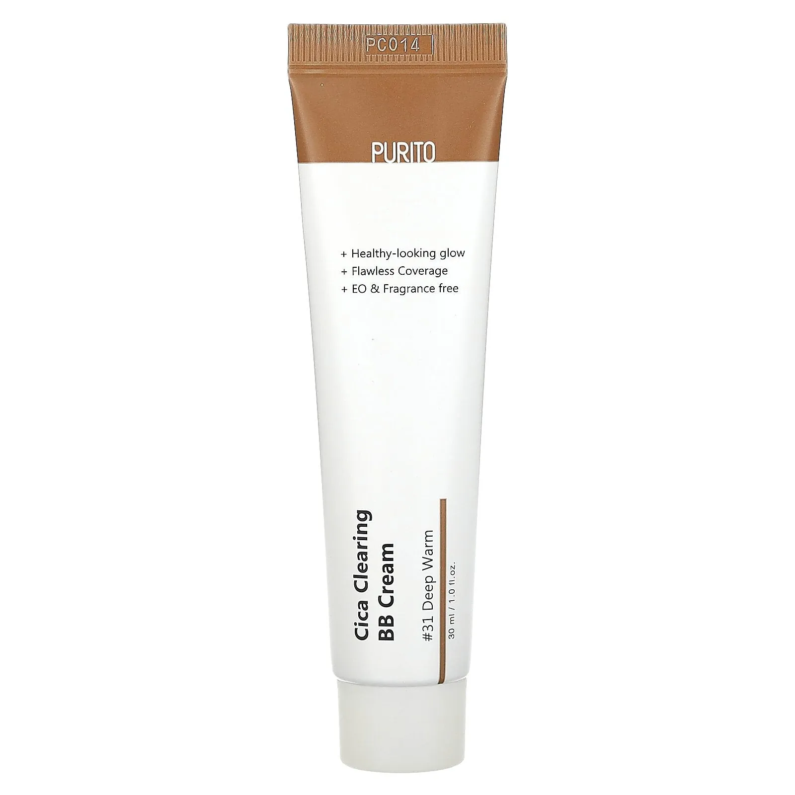 Purito, Cica Clearing BB Cream, 31 Deep Warm, 1 fl oz (30 ml)