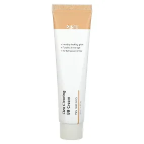 Purito, Cica Clearing BB Cream,15 Rose Ivory, 1 fl oz (30 ml)