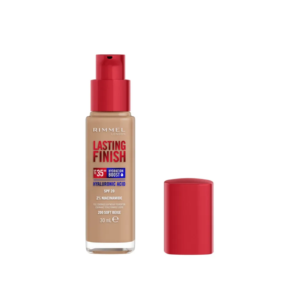Rimmel London Lasting Finish 35 Hour Foundation - 200: Soft Beige