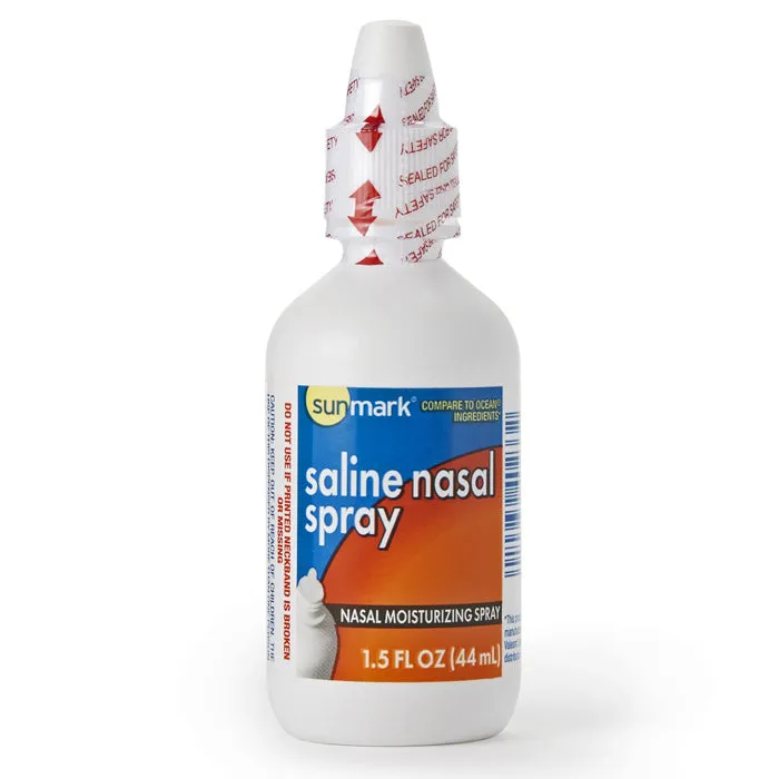Saline Nasal Spray for Allergy Sinus Congestion Relief
